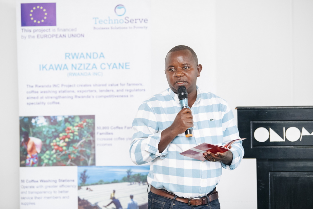 Bernard Uwitije, the Managing Director of Trapro Coffee Washing Stations in Nyamagabe, expressed appreciation for the benefits derived from TechnoServe's initiative.
