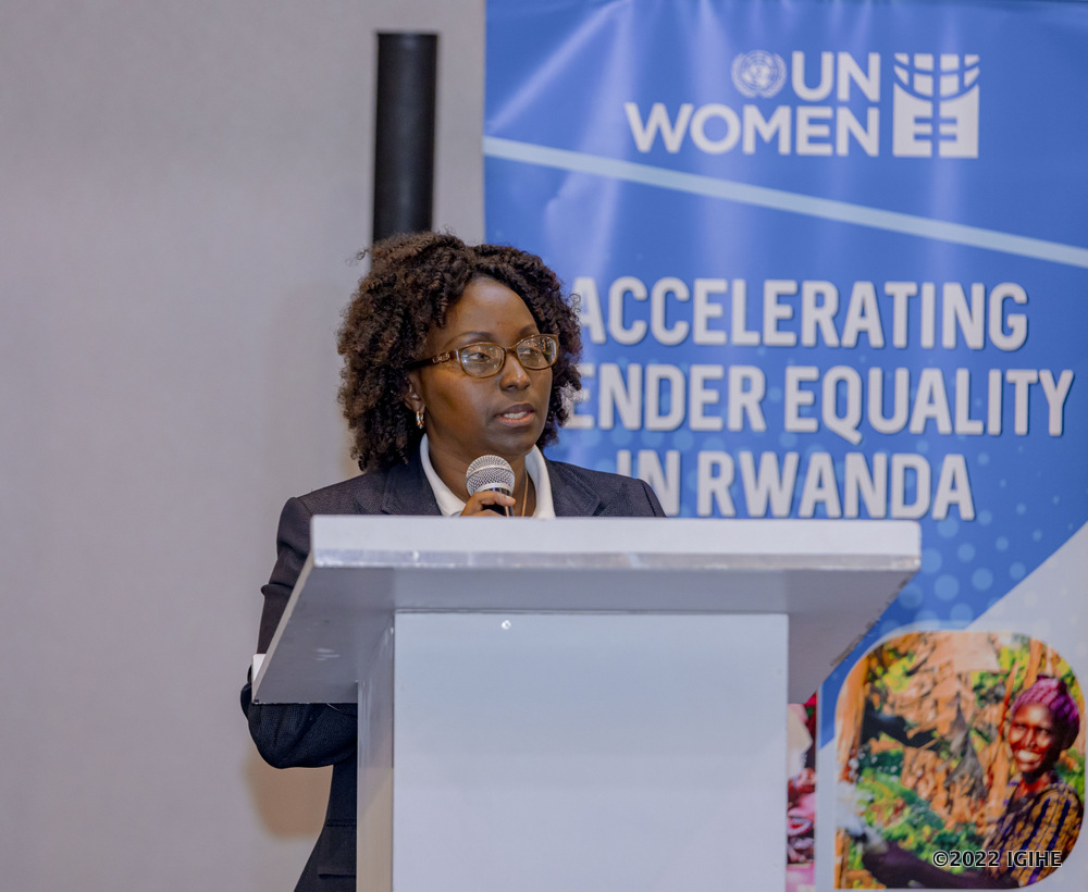 The Acting Representative of UN Women in Rwanda, Emma Carine Uwantege has revealed that provided support hugely strengthened gender equality.