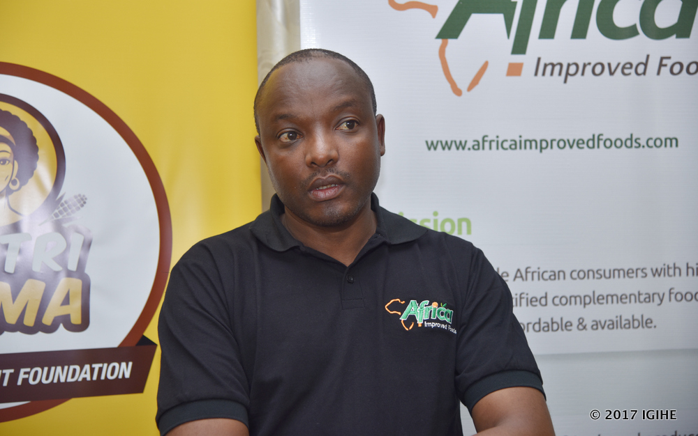 The country director of AIF in Rwanda, Prosper Ndayiragije