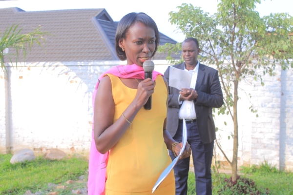 The president of Autisme Rwanda, Rosine Duquesne