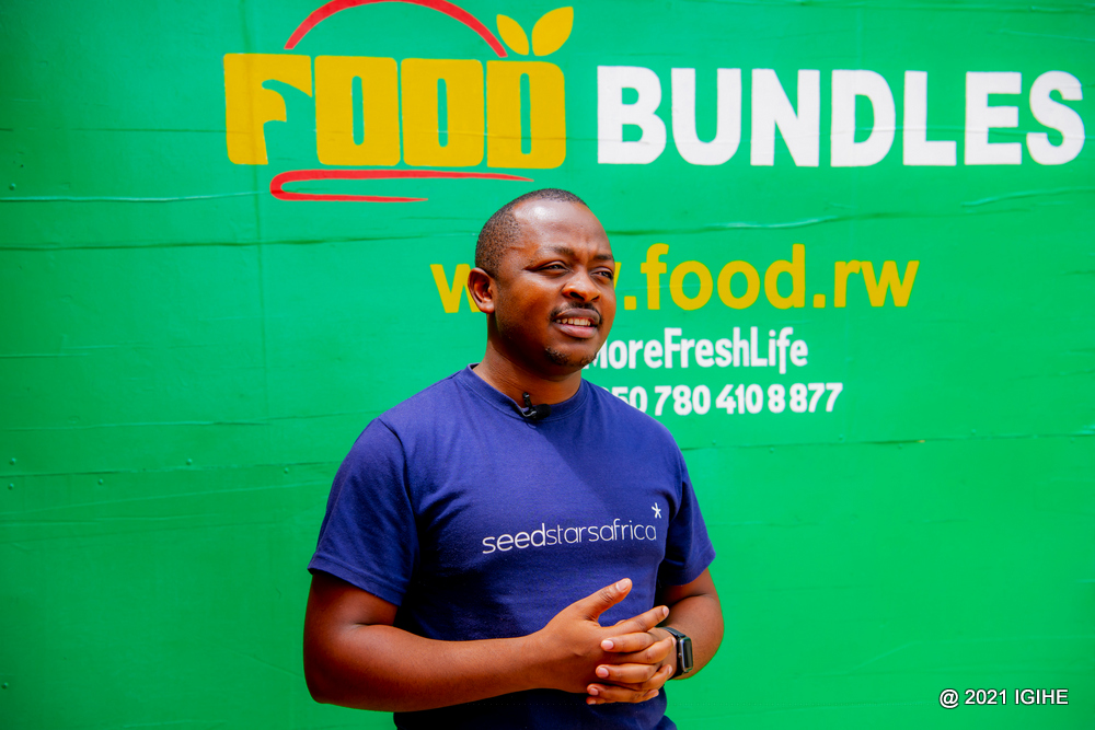 Dioscore Shikama, the CEO of Food Bundle. 