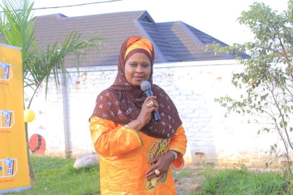 The Chairperson MTN Foundation Rwanda, Ms. Mukarubega Zulfat 