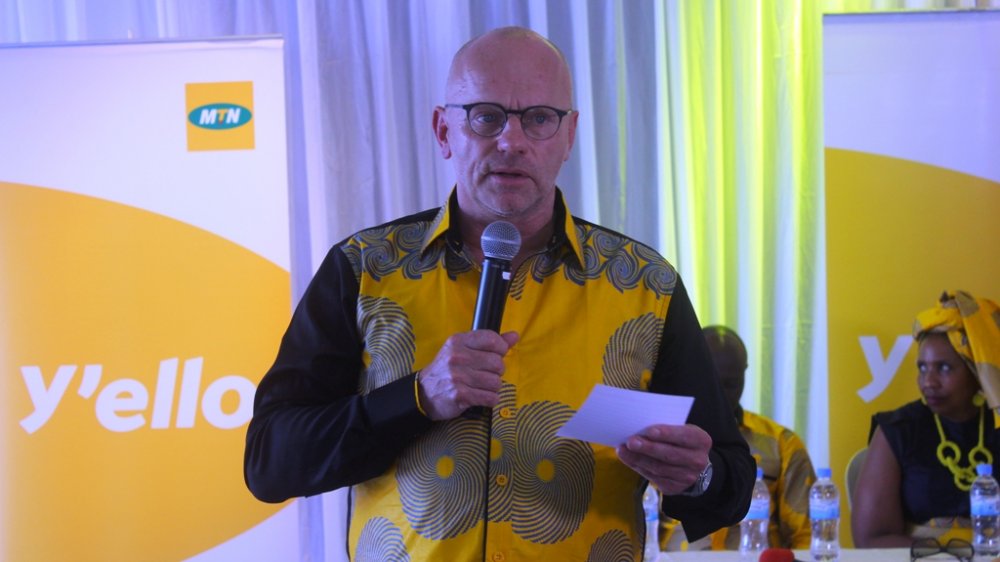 MTN Rwanda CEO, Bart Hofker