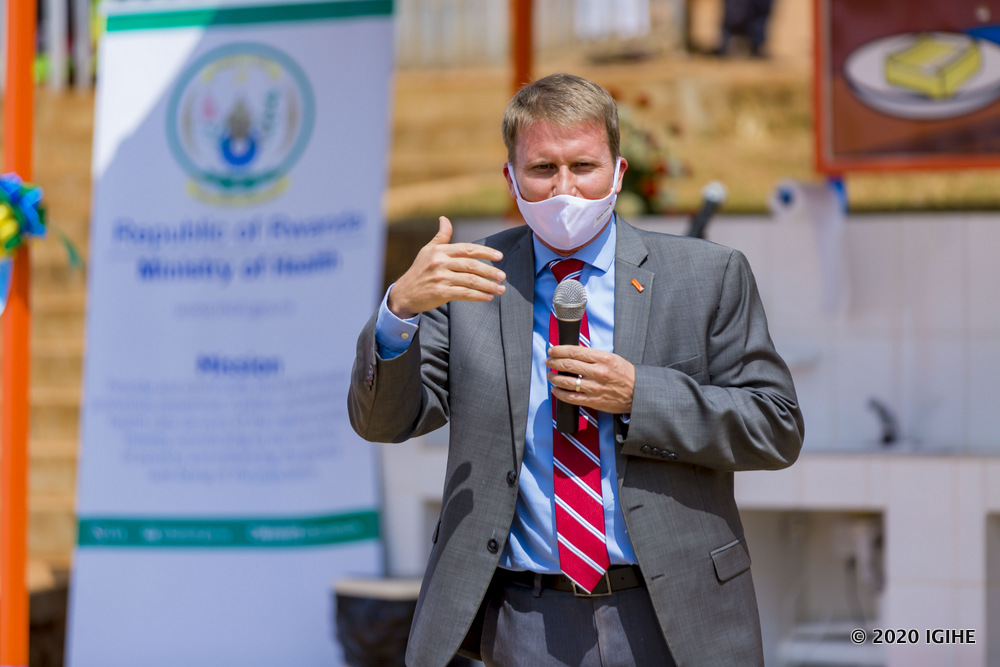 Sean Kerrigan assured that they will continue to support activities aimed at improving the health of the community.