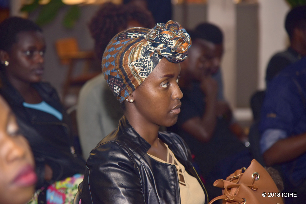 Rising Author Karen Bugingo, popular for ‘My name is Life; urged Rwandan writers to test the waters as she did