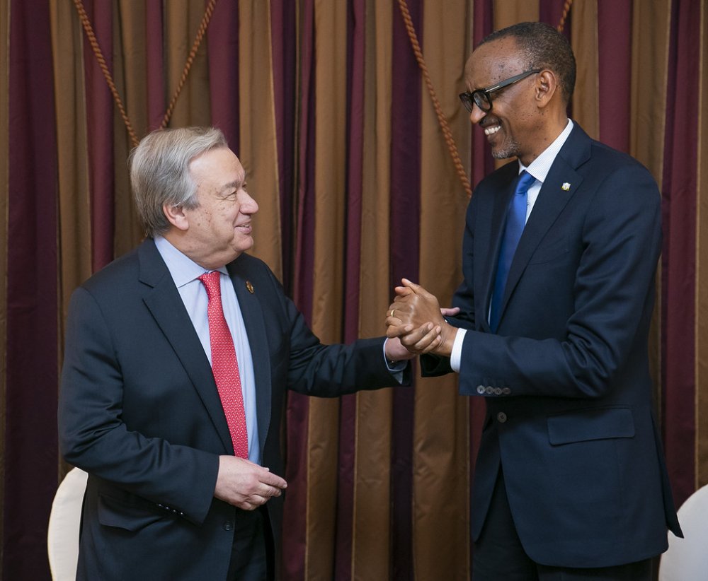 President Kagame has held a phone conversation with the UN Secretary-General and agreed on solution for security problems in eastern DRC. 