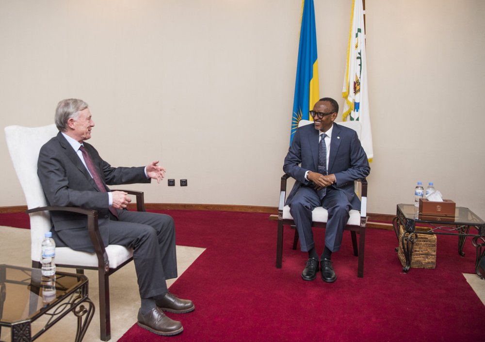 The United Nations (UN) Secretary General, António Guterres’s Personal Envoy for Western Sahara, Prof. Dr. Horst Köhler received by President Kagame.