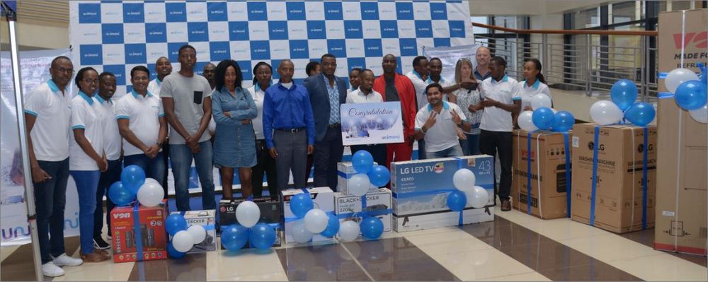 Unimoni felicitates winners of its Transact & Win campaign in Rwanda