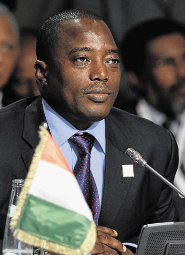 Congolese President Joseph Kabila.