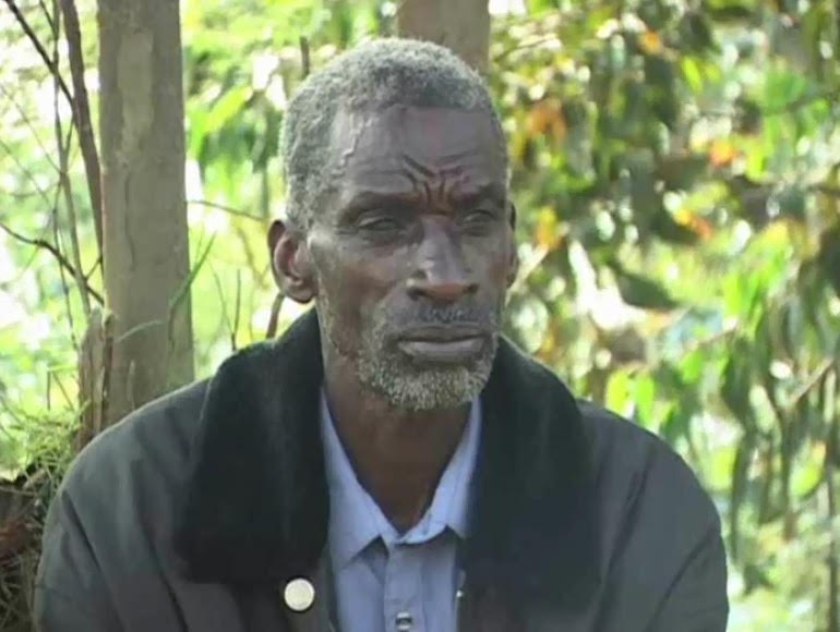 Siméon Karamaga, deputy chief of the civilian resistance in Bisesero, narrates how he saw white soldiers gathering with Rwandan genocidists in Ruhaha (Bisesero) on 12 May 1994.