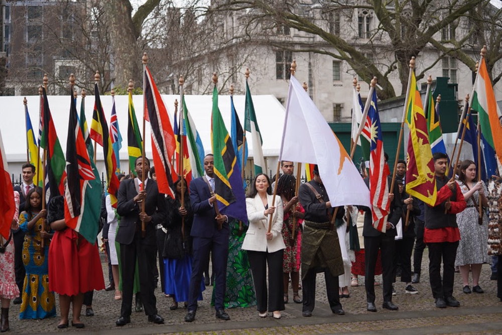 Flags for Peace symbolise the shared values and principles of the Commonwealth and will be shared with every Commonwealth nation.