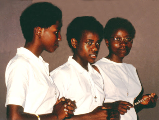 Young visionaries Alphonsine Mumureke, Nathalie Mukamazimpaka, and Marie Claire Mukangango claimed to have witnessed apparitions of the Virgin Mary.