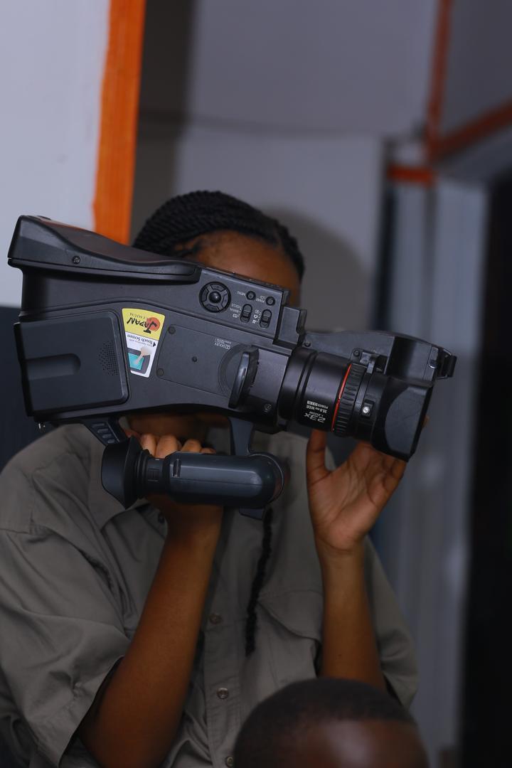 The students received advanced training in film production.