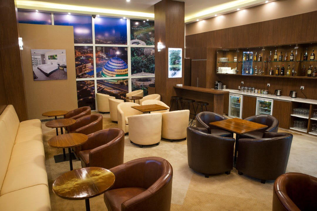 First classes visitors will be received in the VIP lounge as they are waiting for their documents to be processed by the migration office.