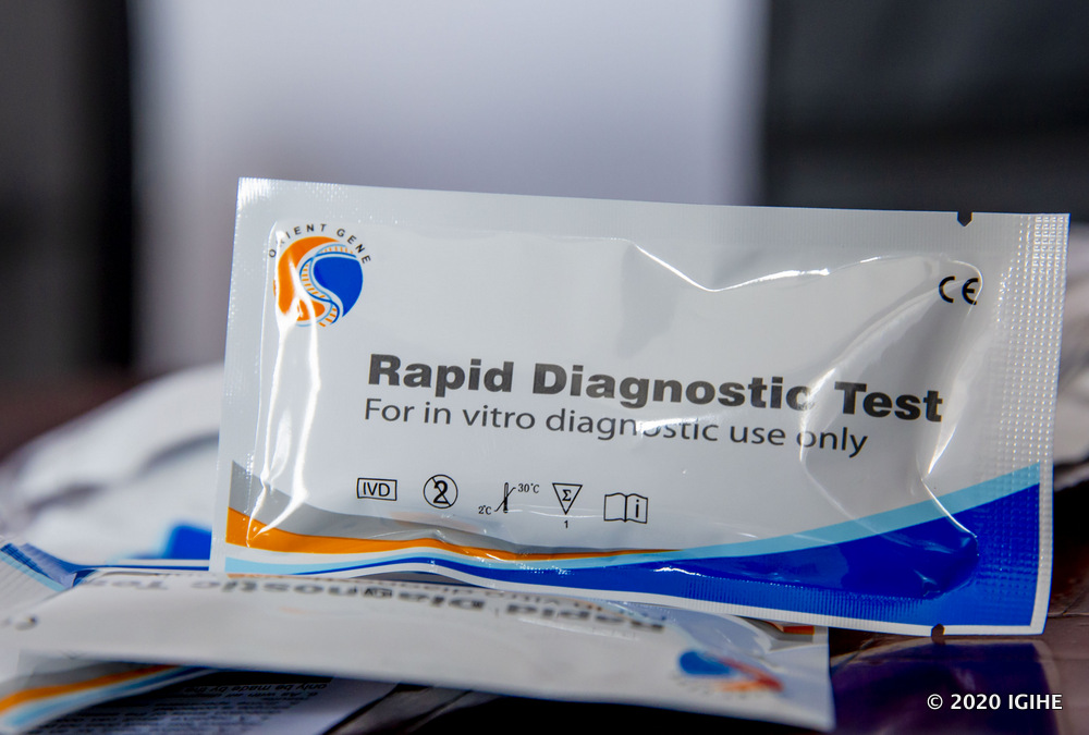 Pink Mango C&D donates 6000 coronavirus test kits