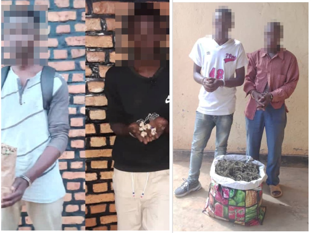 Four people have been arrested in operations against drug dealers. 