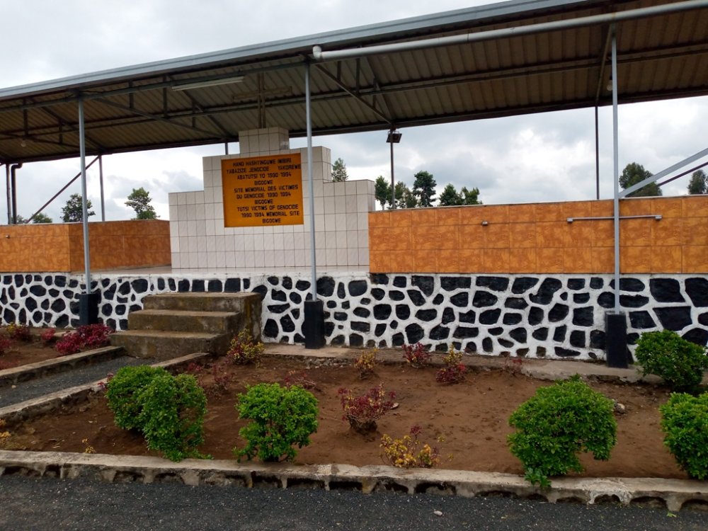 Bigogwe genocide memorial.