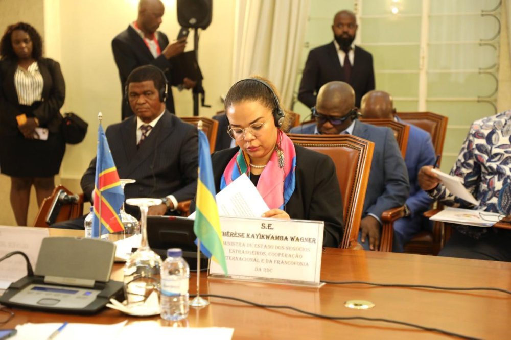 DRC's Minister of Foreign Affairs, Thérèse Kayikwamba Wagner
