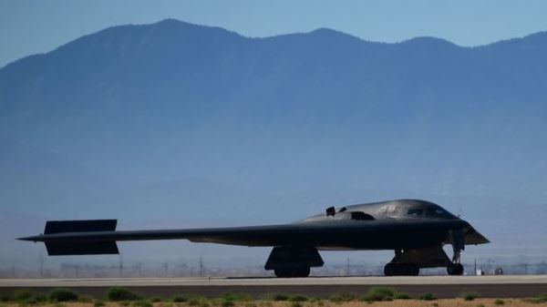 B-2 stealth bombers were used in the US operation.