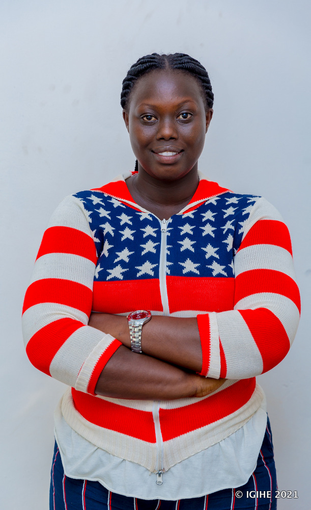 Jacqueline Uwamahoro is among students at Davis College and Akilah who received a Mastercard Foundation scholarship. 