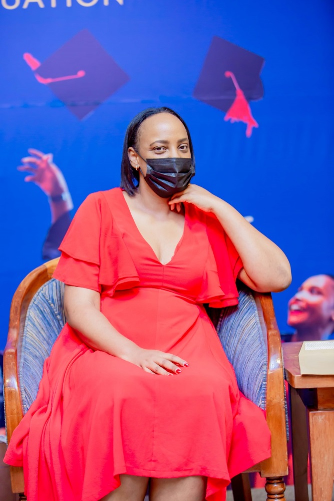 Dianne Dusaidi, the Program Manager at Mastercard Foundation urged graduates to make good use of acquired knowledge to confront challenges facing the community.    