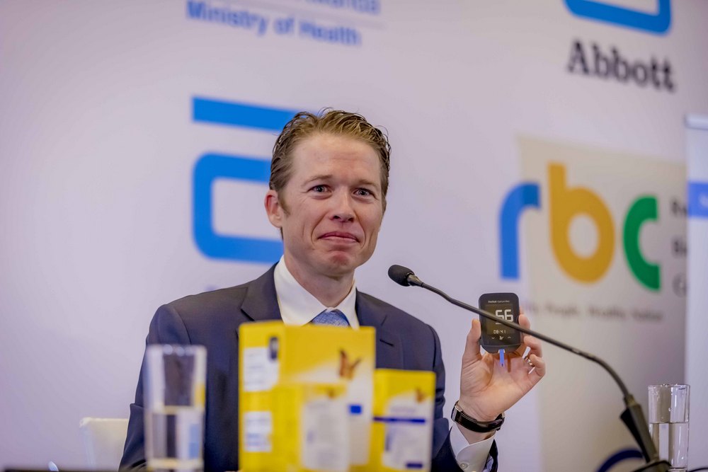 Phil Southerland, Team Type 1 founder commended ABBOTT for the life-saving initiative.