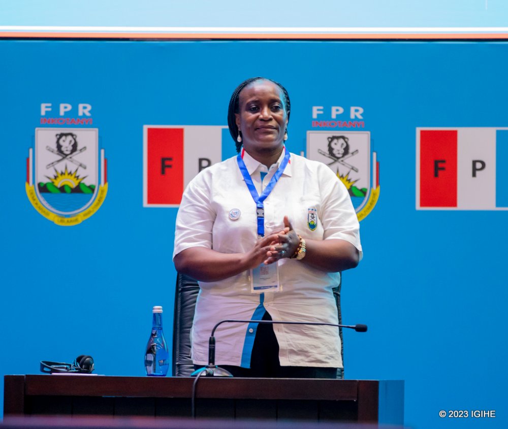 Consolee Uwimana has become first ever vice president of RPF Inkotanyi. 