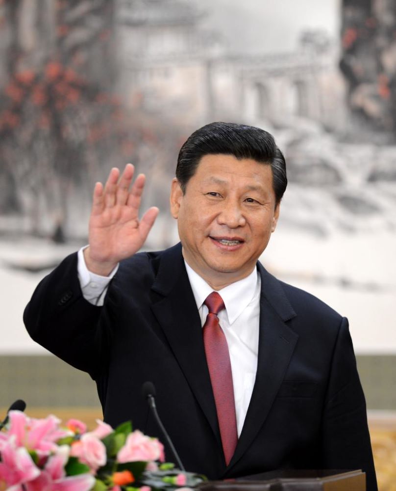 Xi Jinping, who was elected general secretary of the Communist Party of China (CPC) Central Committee at the first plenary session of the 18th CPC Central Committee, meets the press at the Great Hall of the People in Beijing, capital of China, Nov. 15, 2012. (Xinhua/Xie Huanchi)
