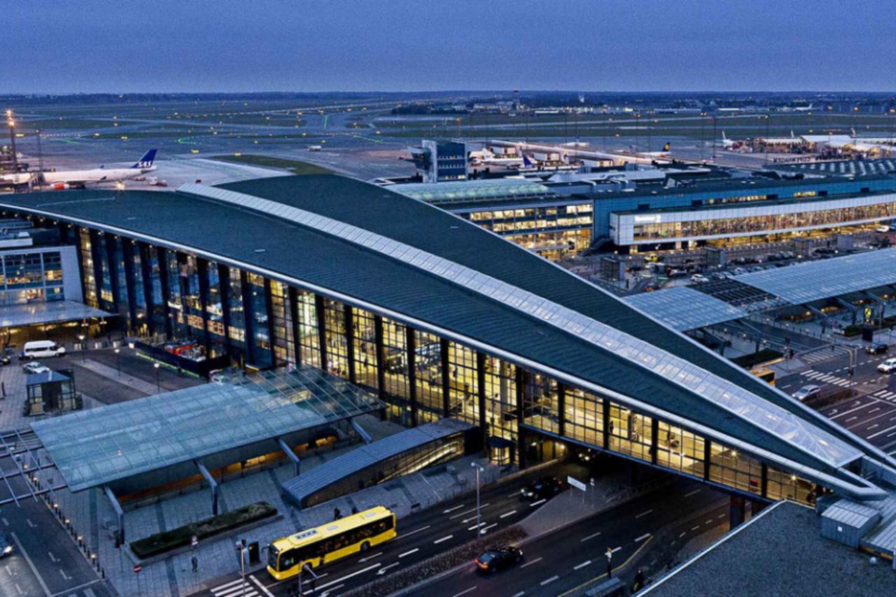 Copenhagen Airport halted all takeoffs and landings Monday evening after unidentified drones were spotted nearby, Danish broadcaster DR reported.