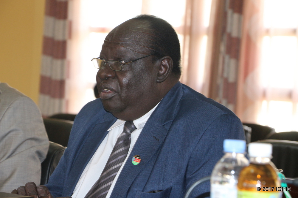 The Vice-Chief Justice in South Sudan, John Gatwech Lul
