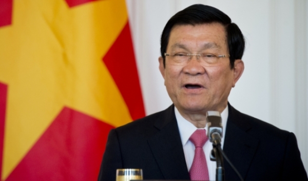 Vietnamese President Truong Tan Sang.