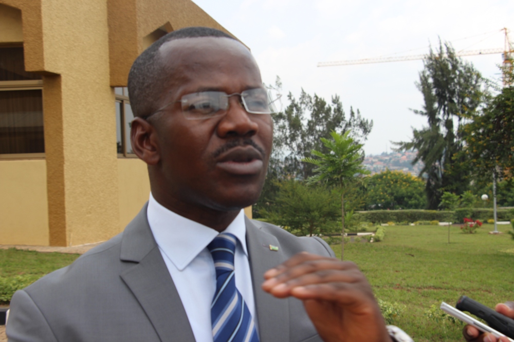 The State Minister in charge of constitutional reforms and legal affairs, Evode Uwizeyimana