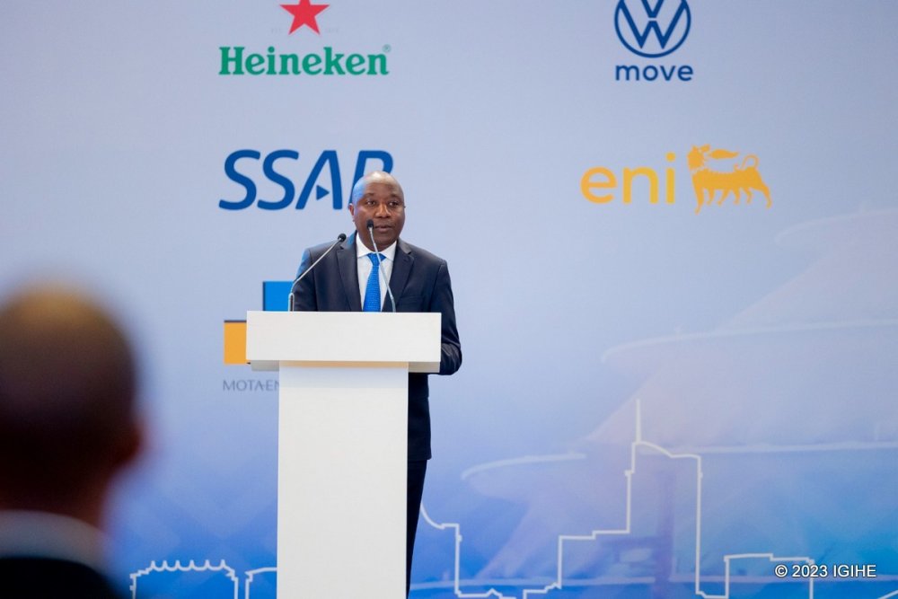 Prime Minister , Dr. Édouard Ngirente officially opened the EU-Rwanda Business Forum.