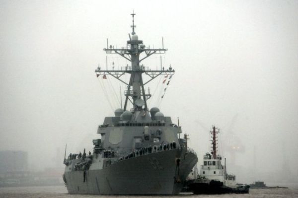 The USS Lassen, seen here in a file photo, entered an area claimed by China in the South China Sea last week
