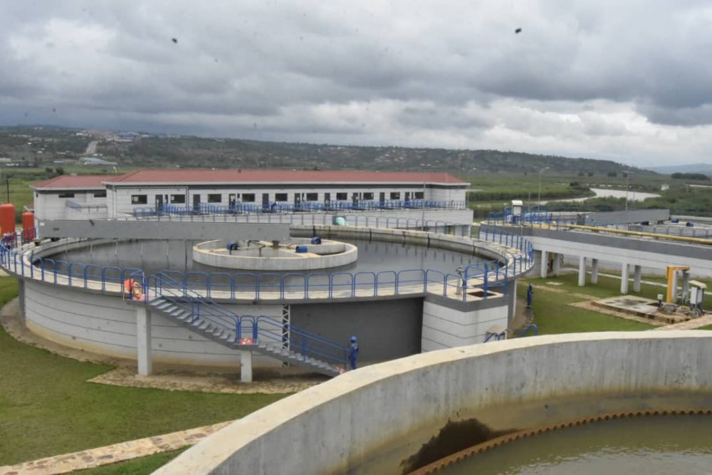 Kanzenze Water Treatment Plant in Bugesera District. 