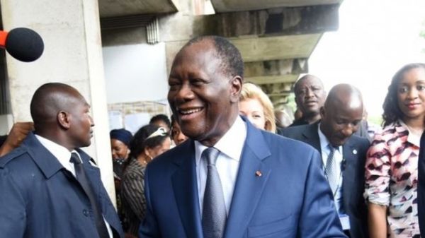 Alassane Ouattara's campaign centred around building a strong economy