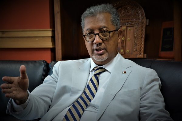 Richard Randriamandrato, a former foreign minister of Madagascar, is the fourth candidate in the race.