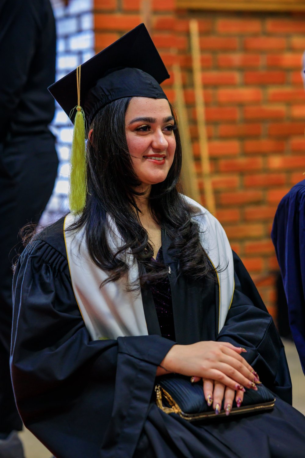 There was great joy among the students who completed their studies.