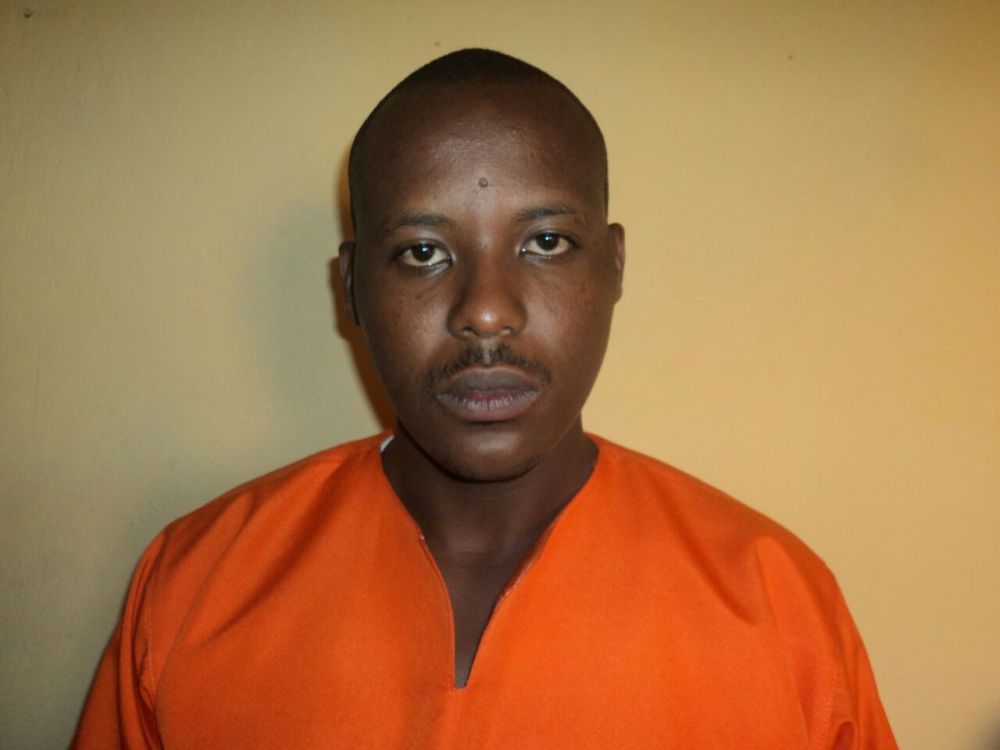 Murder convict Rugamba Jovin.
