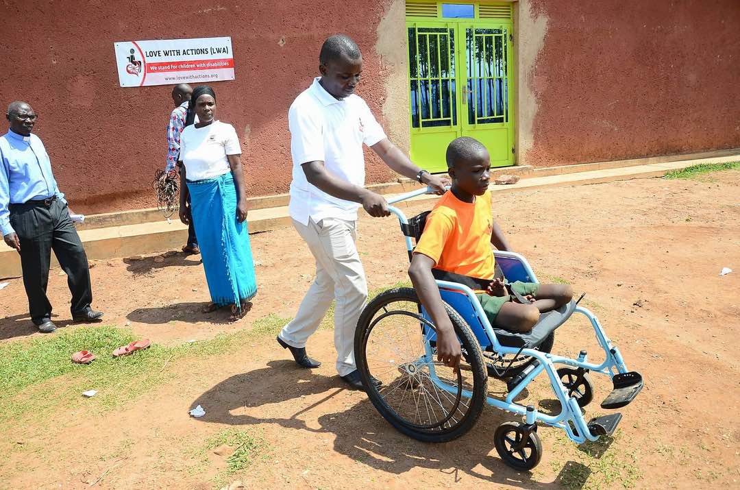 A local organisation, Love With Actions advocates for children’s medication and assistive tools like wheelchairs.