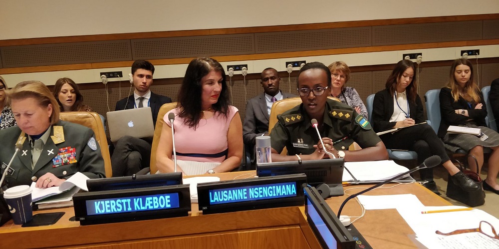 The seminar on women’s meaningful participation in peacekeeping, sought to spur a conversation on strategies and commitments that are necessary to meet the United Nations goal of increasing by 15% female staff officers and military observers and 20% female police officers by the end of 2018.