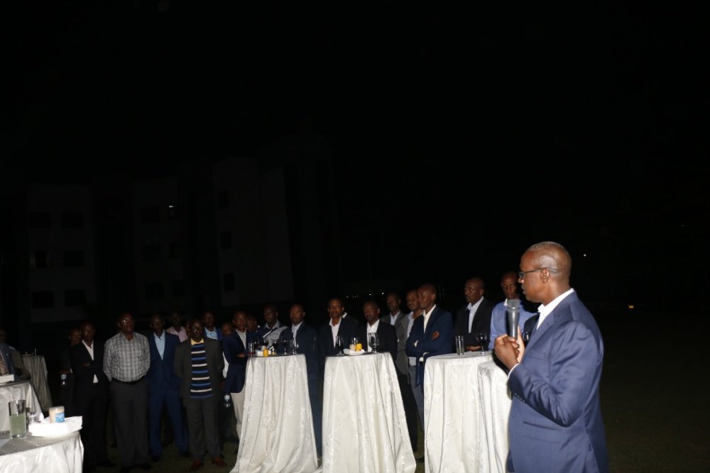 IGP Munyuza urged the retired officers to remain committed to the cause of national building