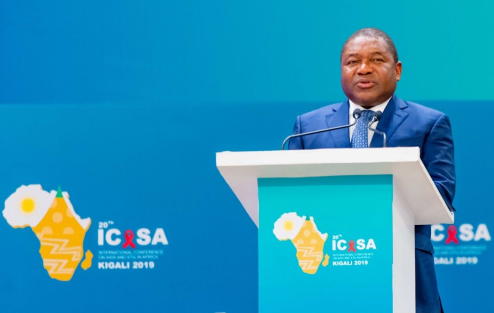 Mozambican President, Filipe Jacinto Nyusi commended Rwanda’s progress towards the fight against HIV/AIDS,