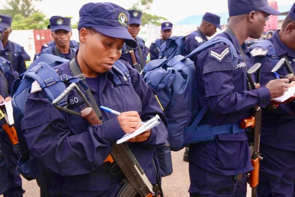 The police officers will leave for the CAR today, December 16th, 2019 and will be replacing another cohort of 280 who were also divided into two teams.