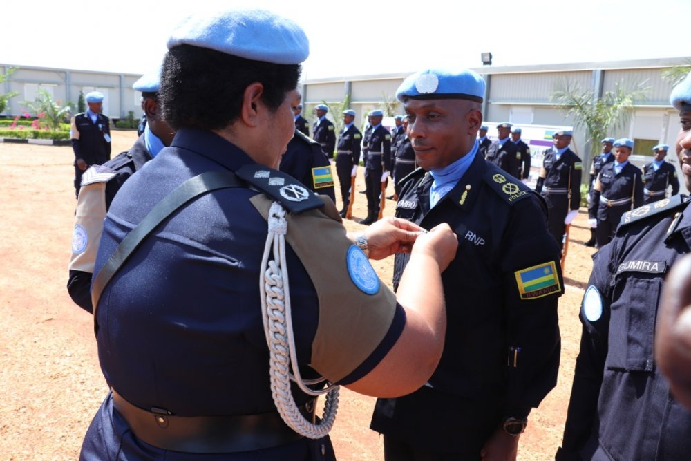 Decorated Rwandan peacekeepers started their mission in South Sudan in April 2019. 