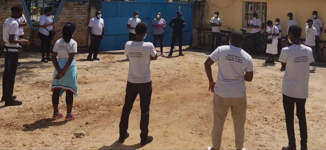 Rwanda Youth Volunteers in Community Policing made the commitment in a meeting of 28 heads of the youth group from different sectors of Nyanza district.