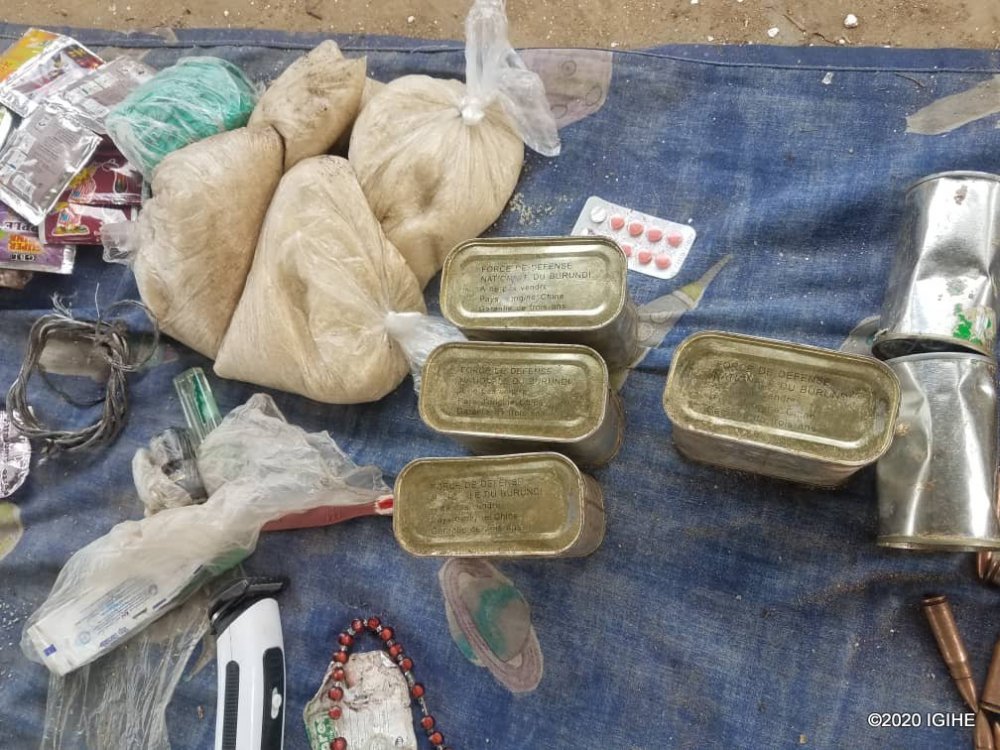 This group left four assailants killed, 3 captured and military equipment and dry rations marked “FORCE DE DEFENSE NATIONALE DU BURUNDI” were seized