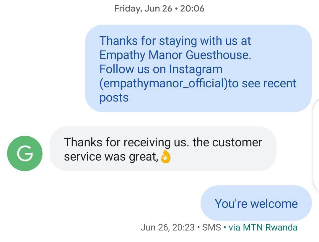 Empathy Manor is kin to great customer care, their goal is your satisfaction