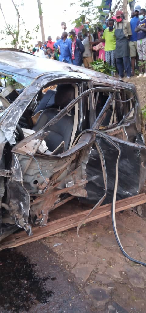 Three people were killed in an accident that took place at Plage Village in Nyarusange Cell in Muhazi Sector