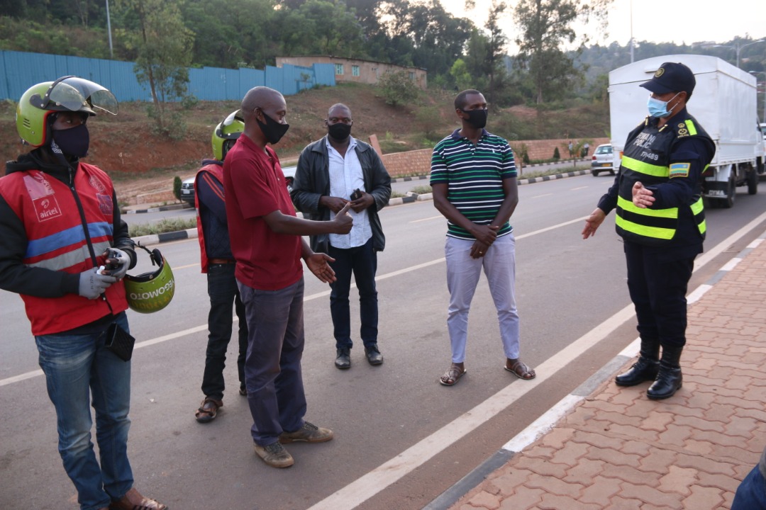 The campaign resumed on the roads of City of Kigali and will be extended to all parts of the country.